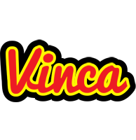 Vinca fireman logo