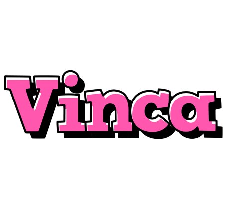 Vinca girlish logo