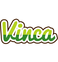 Vinca golfing logo