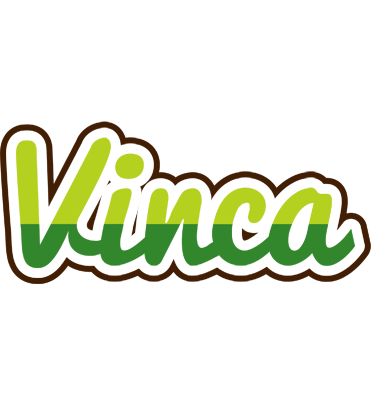 Vinca golfing logo