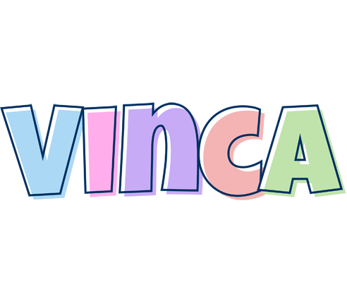 Vinca pastel logo