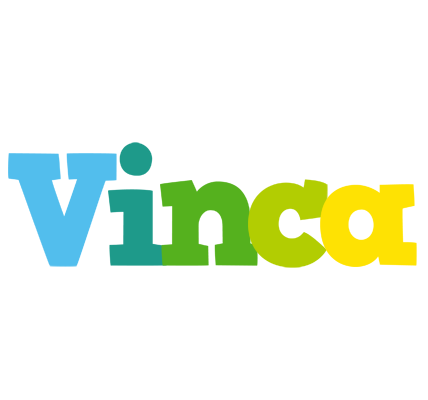 Vinca rainbows logo