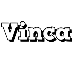 Vinca snowing logo