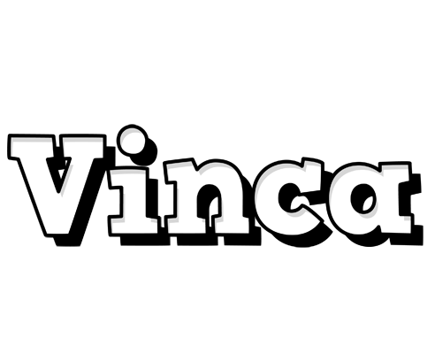 Vinca snowing logo