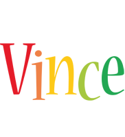 Vince birthday logo