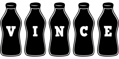 Vince bottle logo