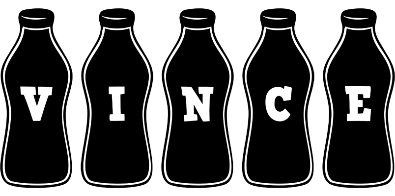 Vince bottle logo