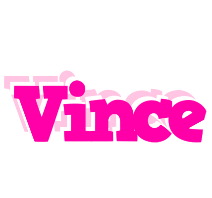 Vince dancing logo