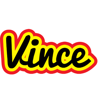Vince flaming logo