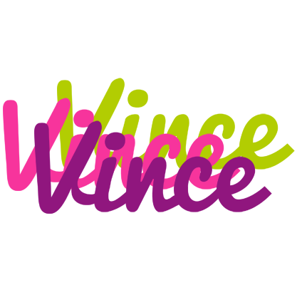 Vince flowers logo