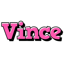 Vince girlish logo