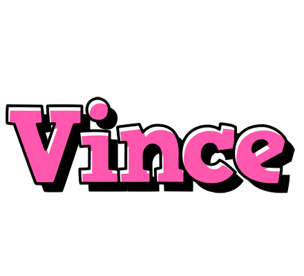 Vince girlish logo