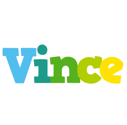 Vince rainbows logo