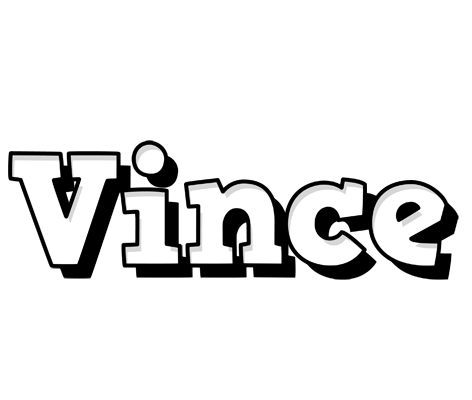 Vince snowing logo