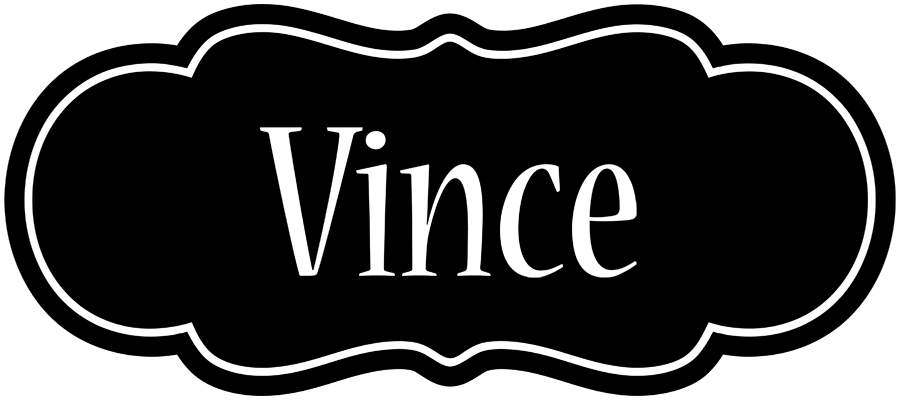 Vince welcome logo
