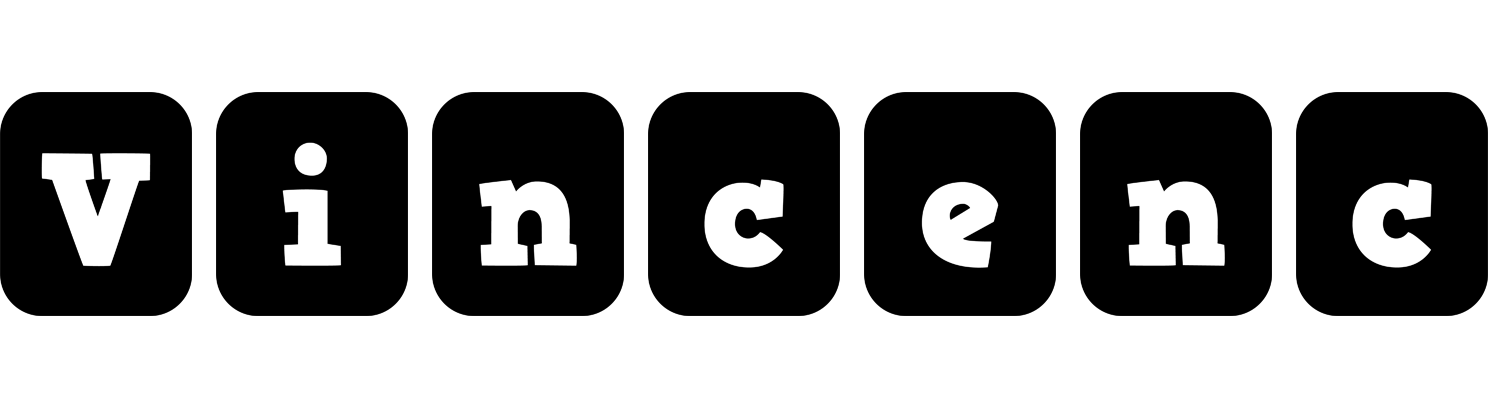 Vincenc box logo