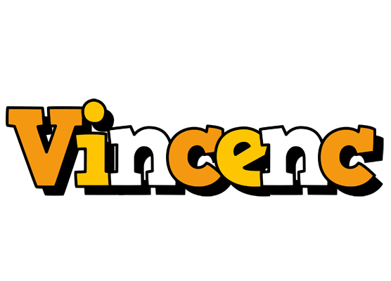 Vincenc cartoon logo