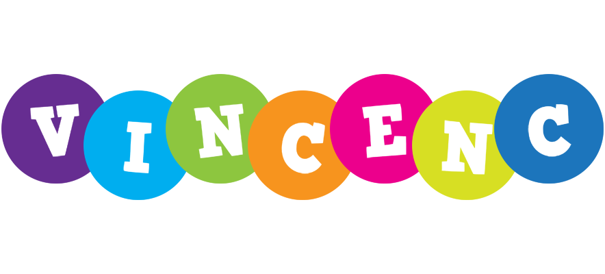 Vincenc happy logo