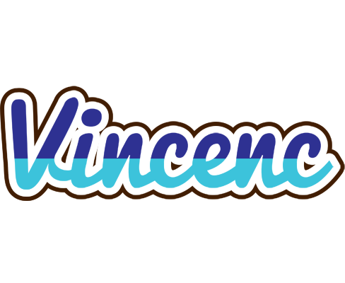 Vincenc raining logo