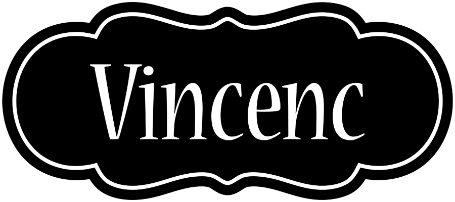 Vincenc welcome logo