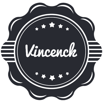 Vincenck badge logo