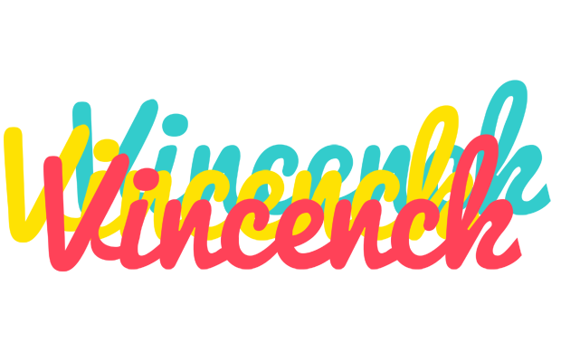 Vincenck disco logo