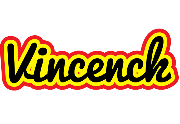 Vincenck flaming logo