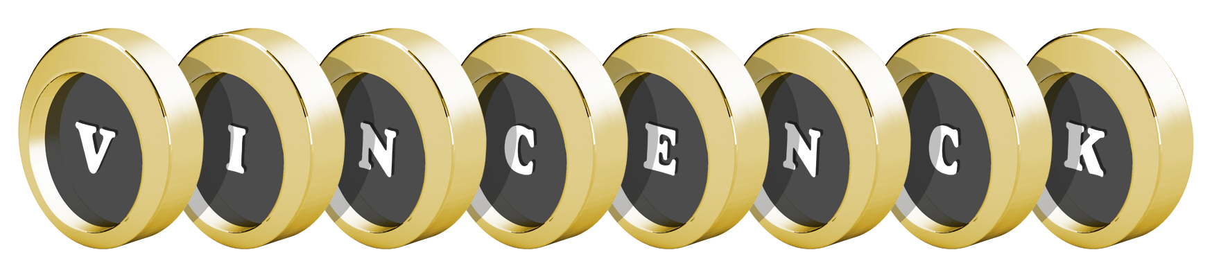 Vincenck gold logo