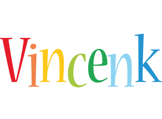 Vincenk birthday logo