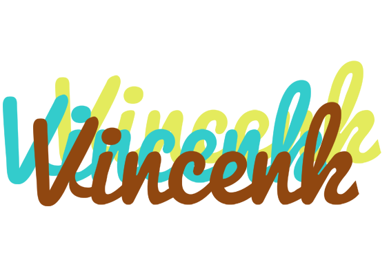Vincenk cupcake logo