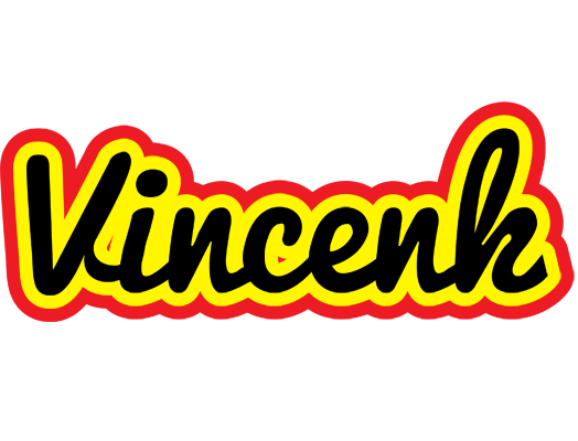 Vincenk flaming logo