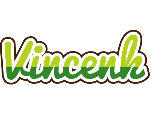 Vincenk golfing logo