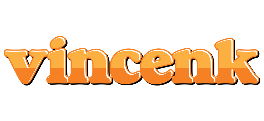 Vincenk orange logo