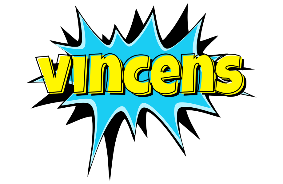 Vincens amazing logo