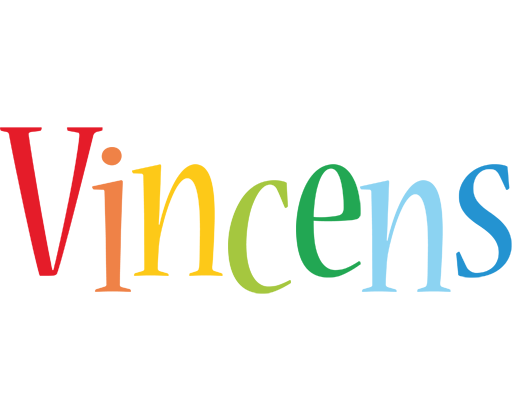 Vincens birthday logo