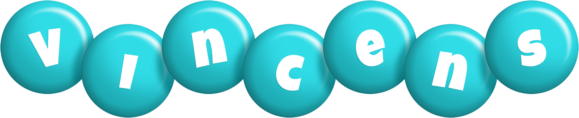 Vincens candy-azur logo