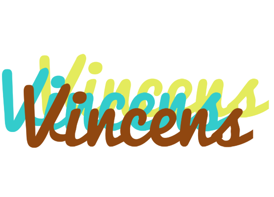 Vincens cupcake logo