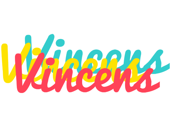 Vincens disco logo