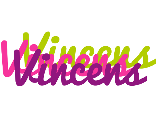 Vincens flowers logo