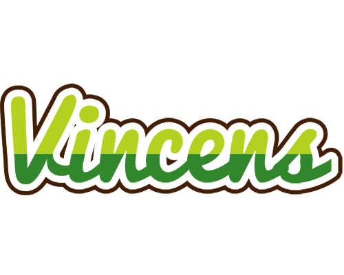 Vincens golfing logo