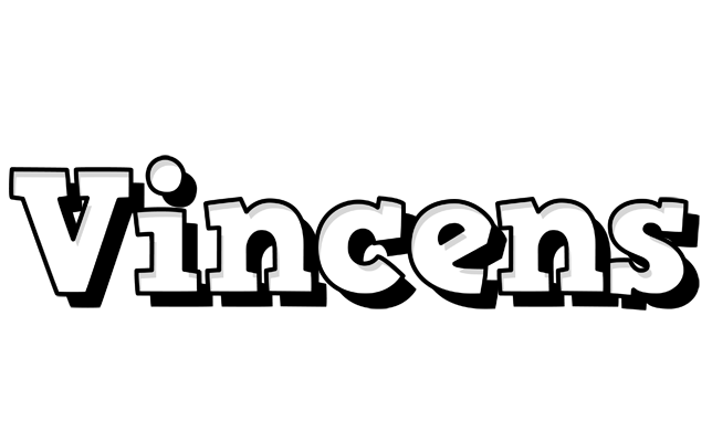 Vincens snowing logo