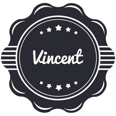 Vincent badge logo