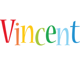 Vincent birthday logo