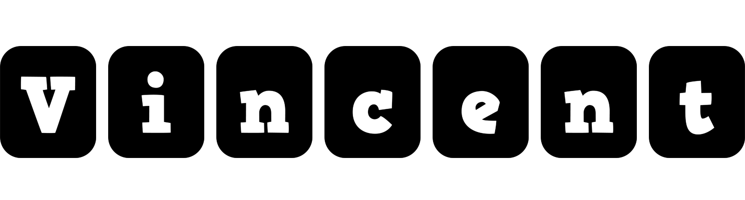 Vincent box logo