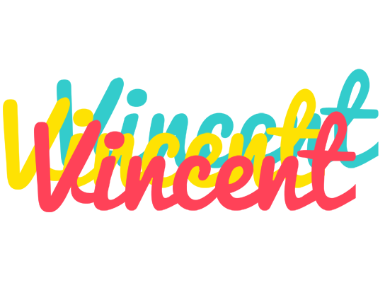 Vincent disco logo