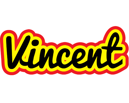 Vincent flaming logo
