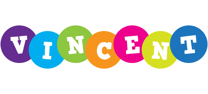 Vincent happy logo
