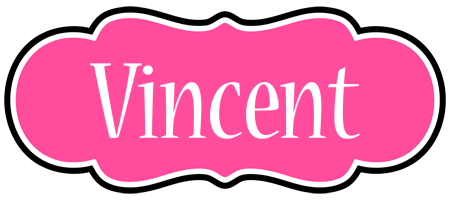 Vincent invitation logo