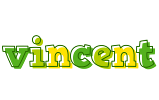 Vincent juice logo