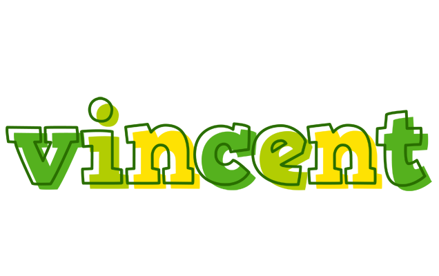 Vincent juice logo